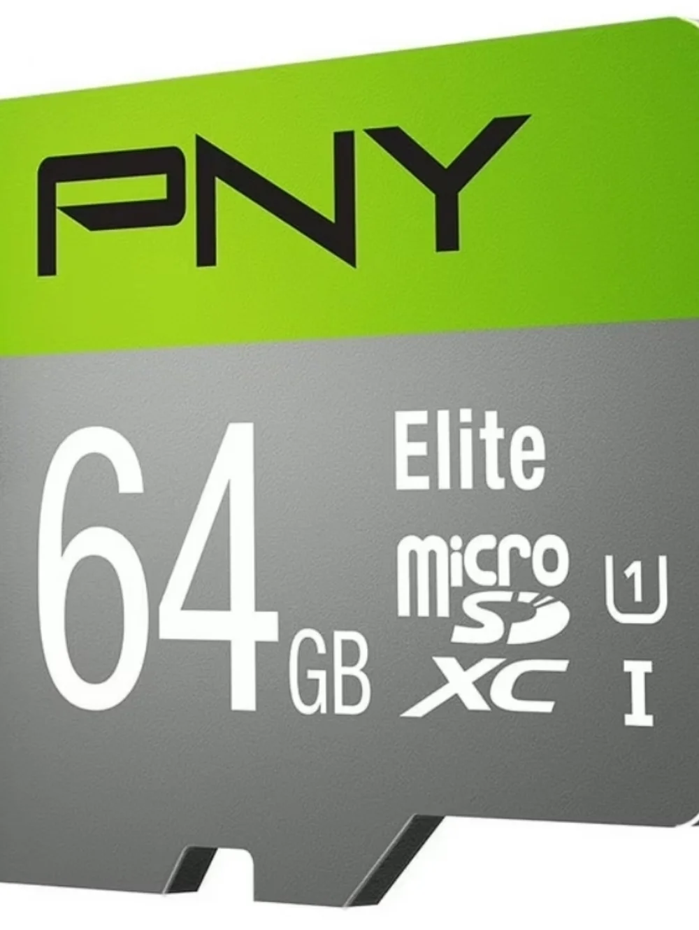 Elite 64GB microSDXC Memory Card - Gray & Green